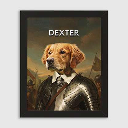 The General Custom Pet Portrait