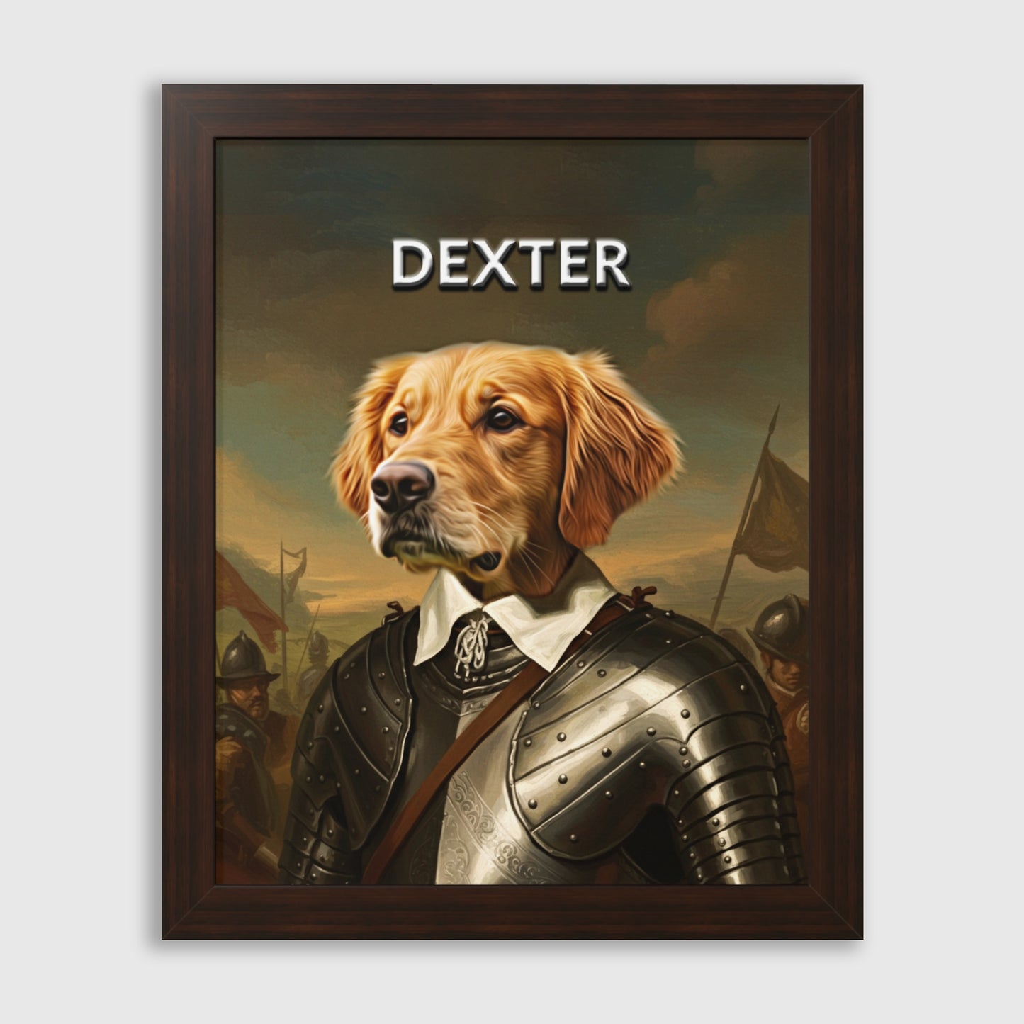 The General Custom Pet Portrait