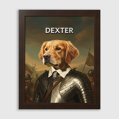 The General Custom Pet Portrait