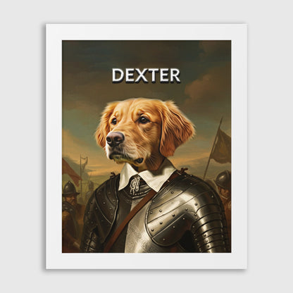 The General Custom Pet Portrait